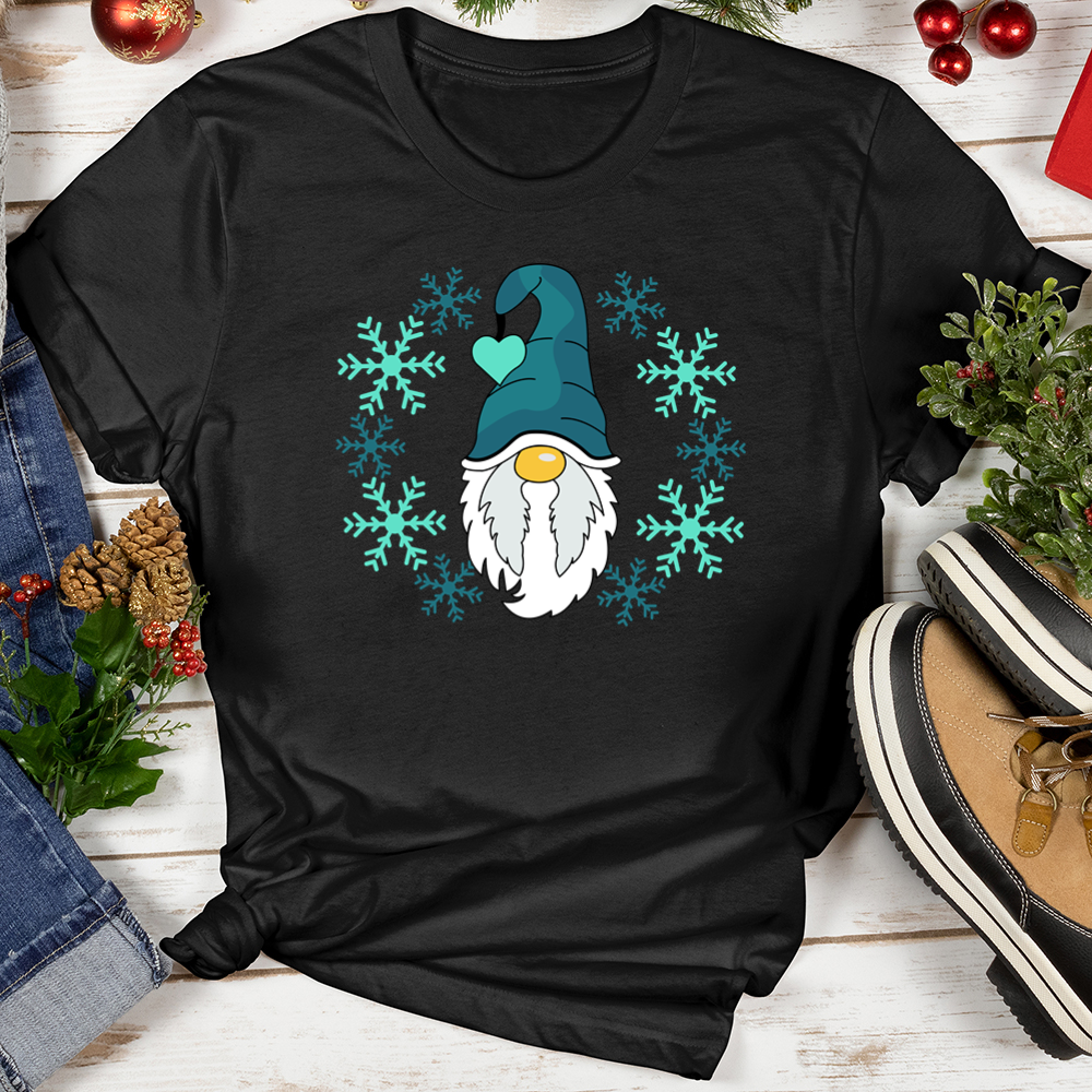 Snowfall Gnome Softstyle Tee