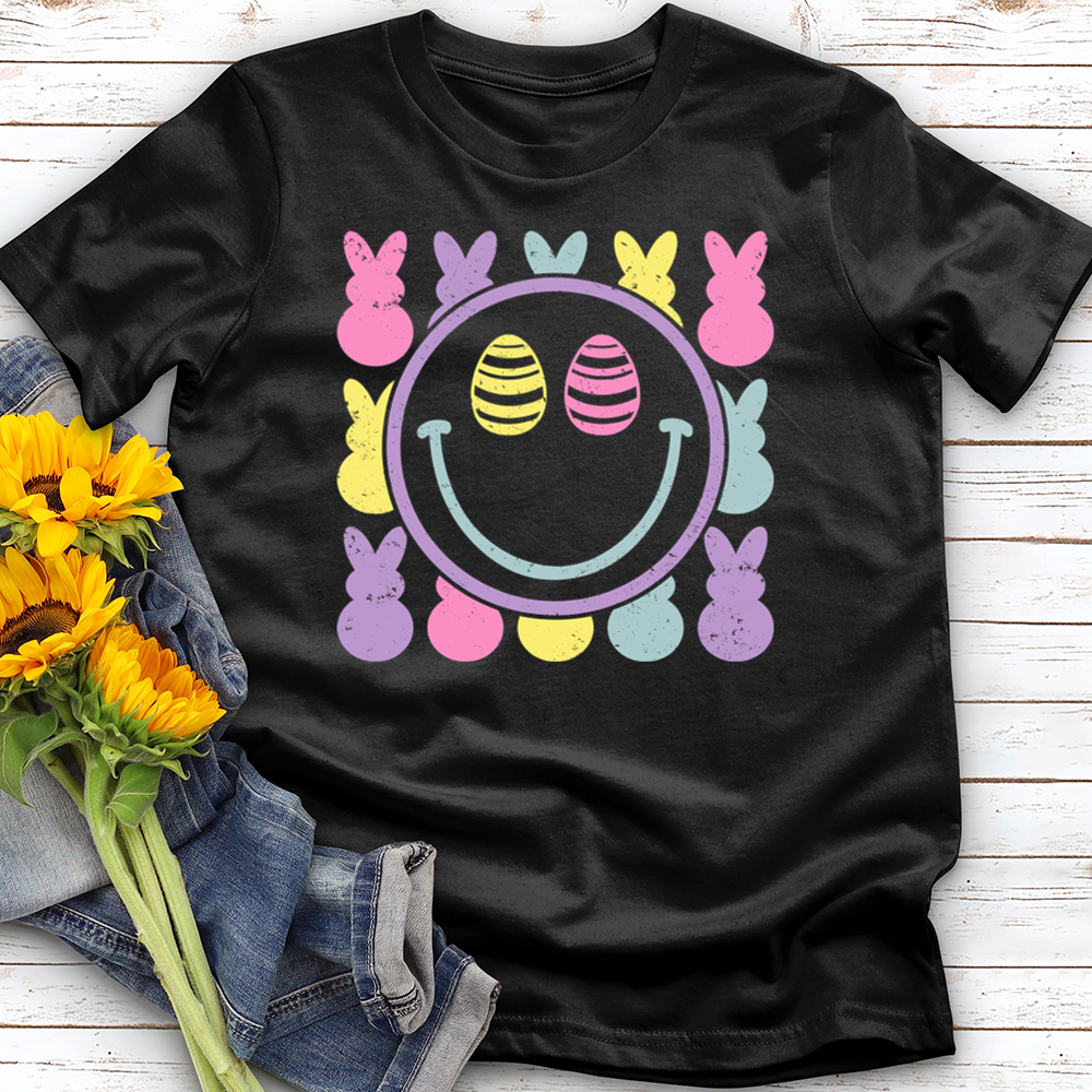 Bunny Smile Face Softstyle Tee