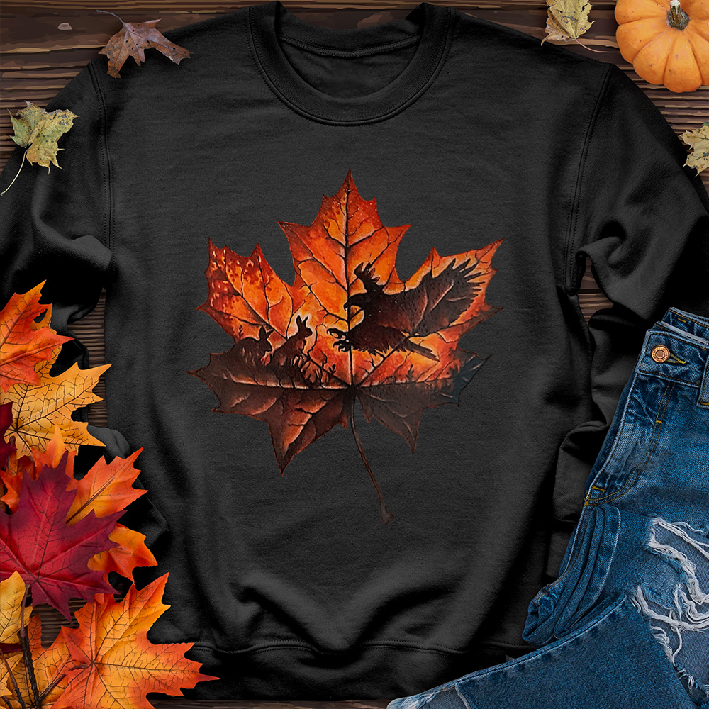 Maple Leaf Crewneck