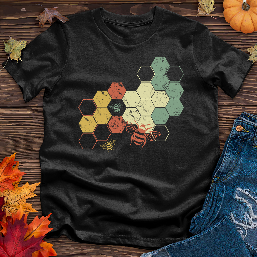 Rainbow Honeycomb Tee