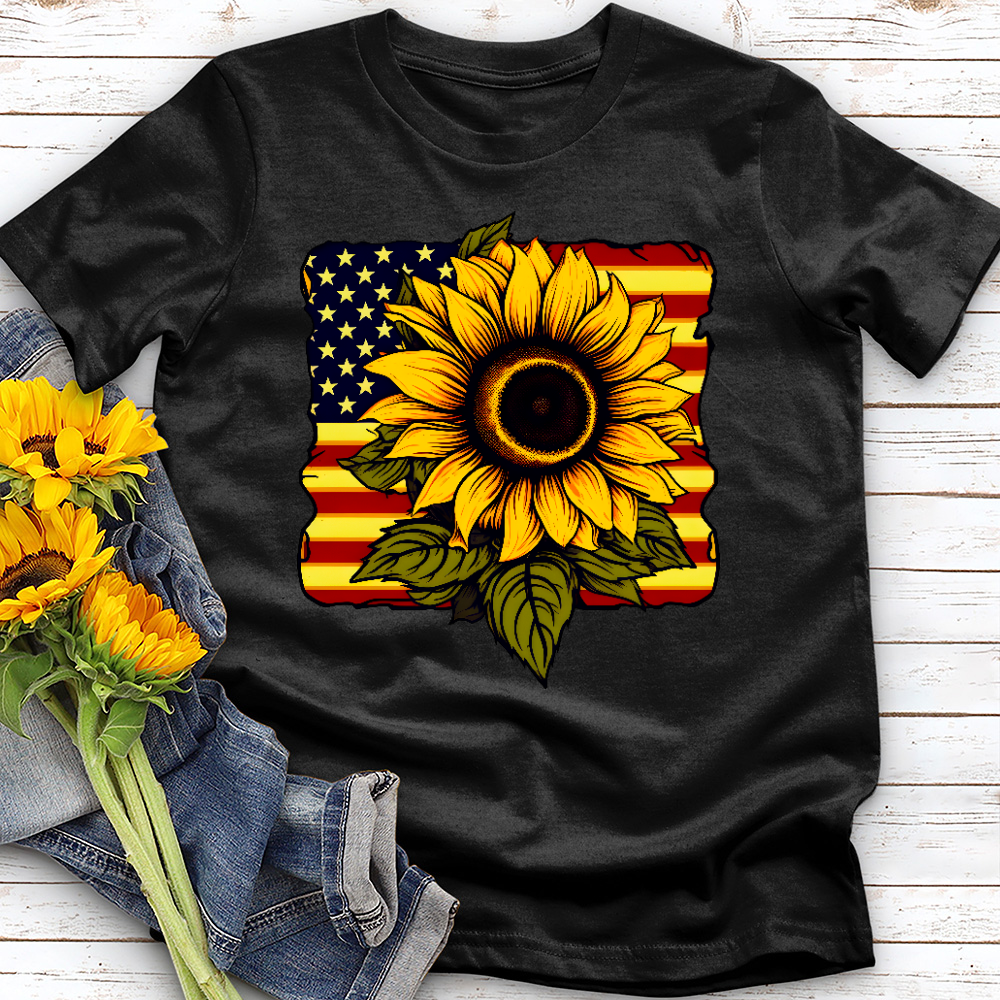 American Sunflower Tee