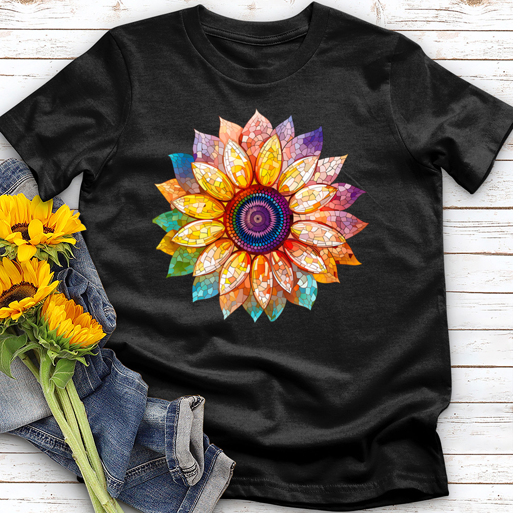 Colorful Sunflower Tee
