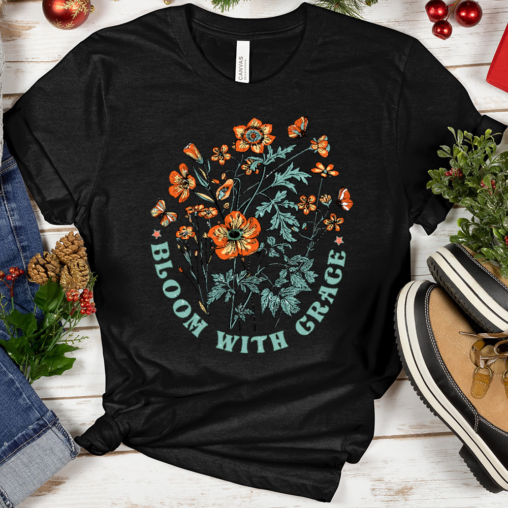 Bloom with Grace Tee