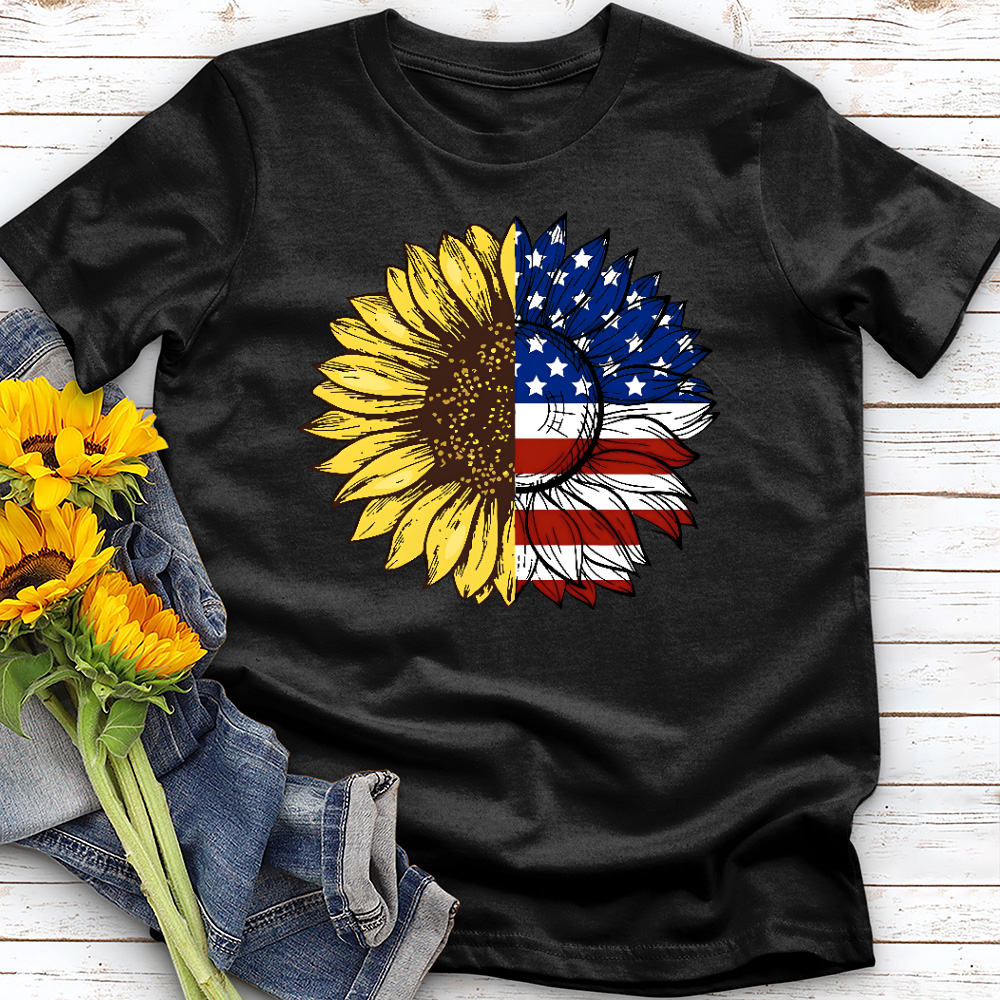 Patriot Sunflower Tee