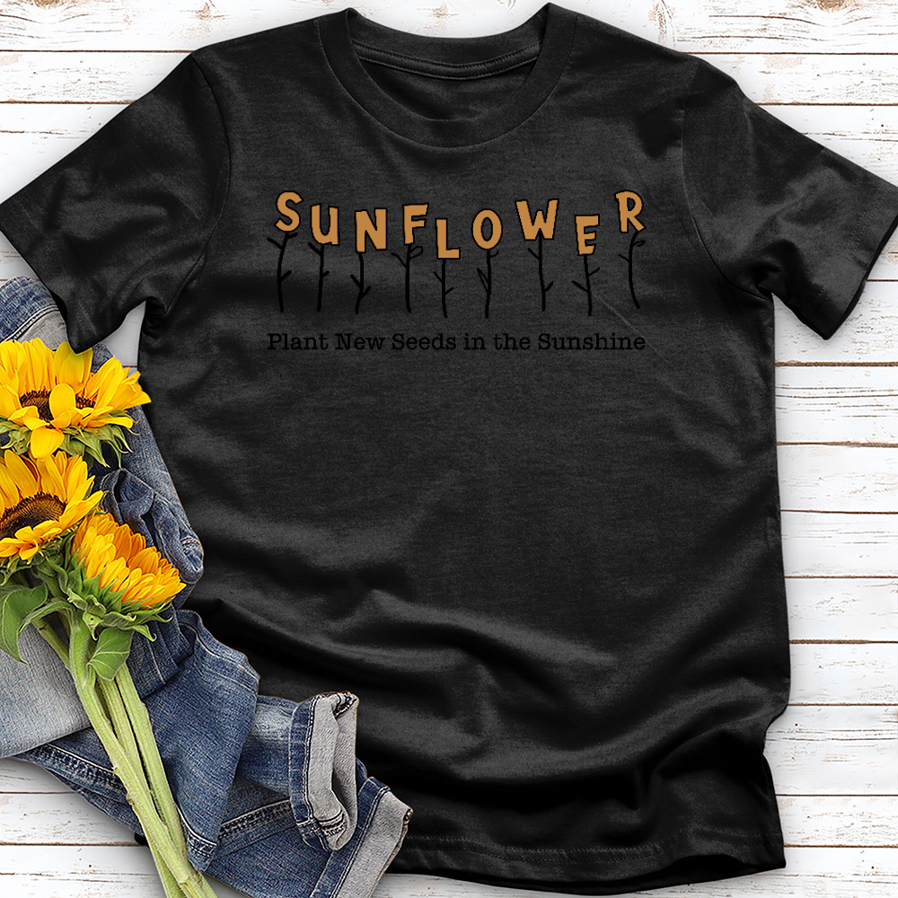 Sunflower Sunshine Seeds Tee