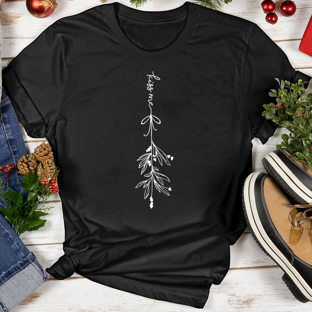 Kiss Me Mistletoe Softstyle Tee