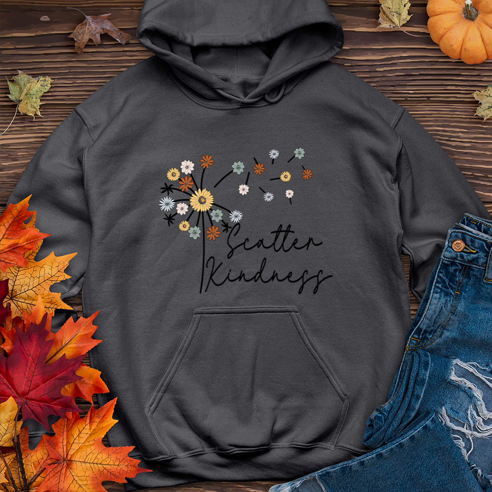 Scatter Kindness Color Dandelion Hoodie