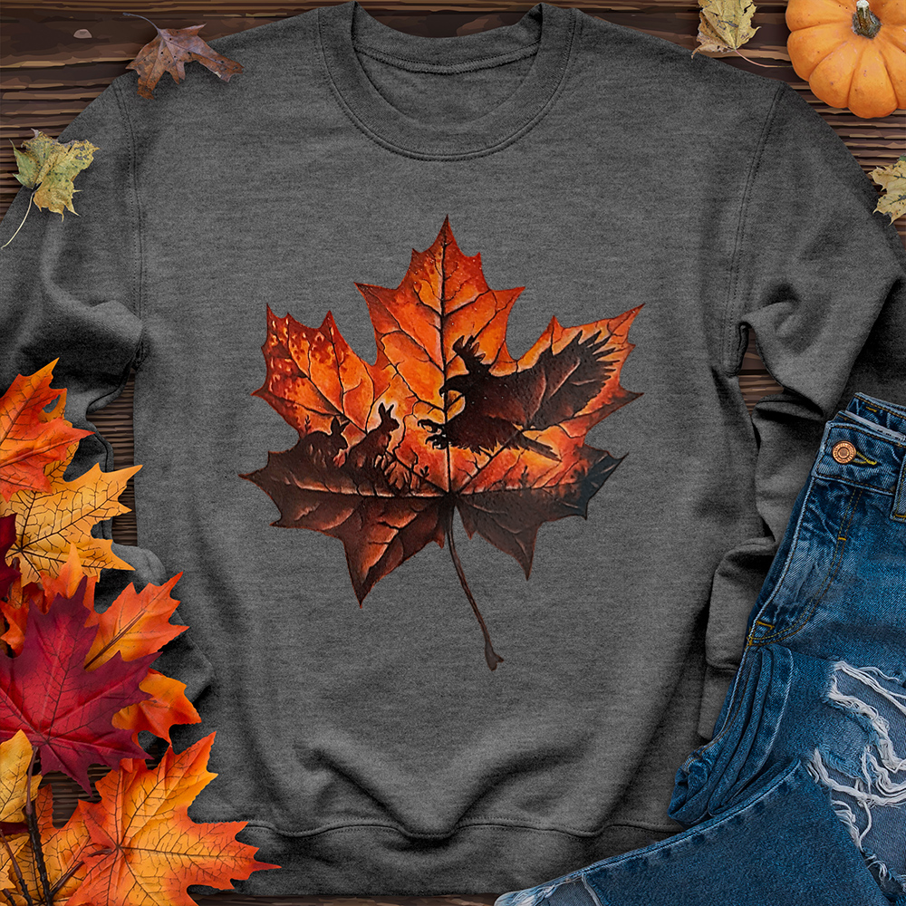 Maple Leaf Crewneck