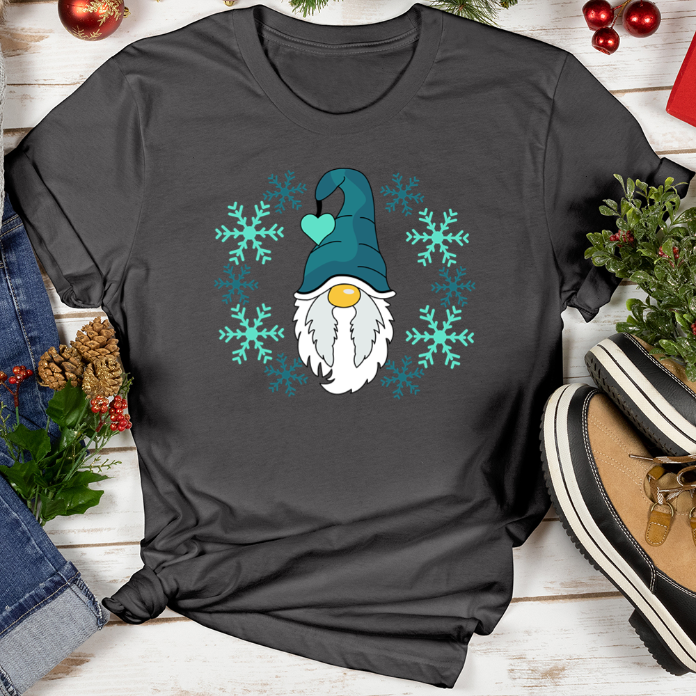 Snowfall Gnome Softstyle Tee