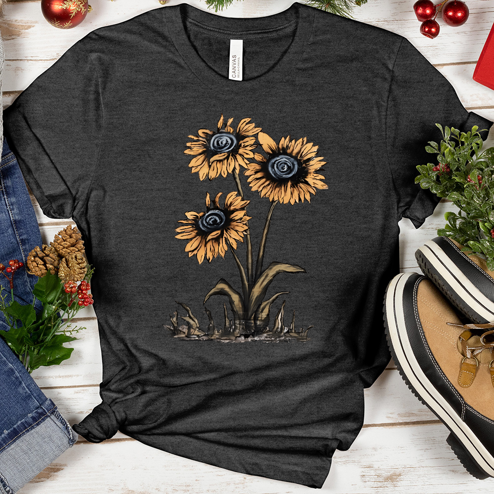 Sunflower Swirl Tee
