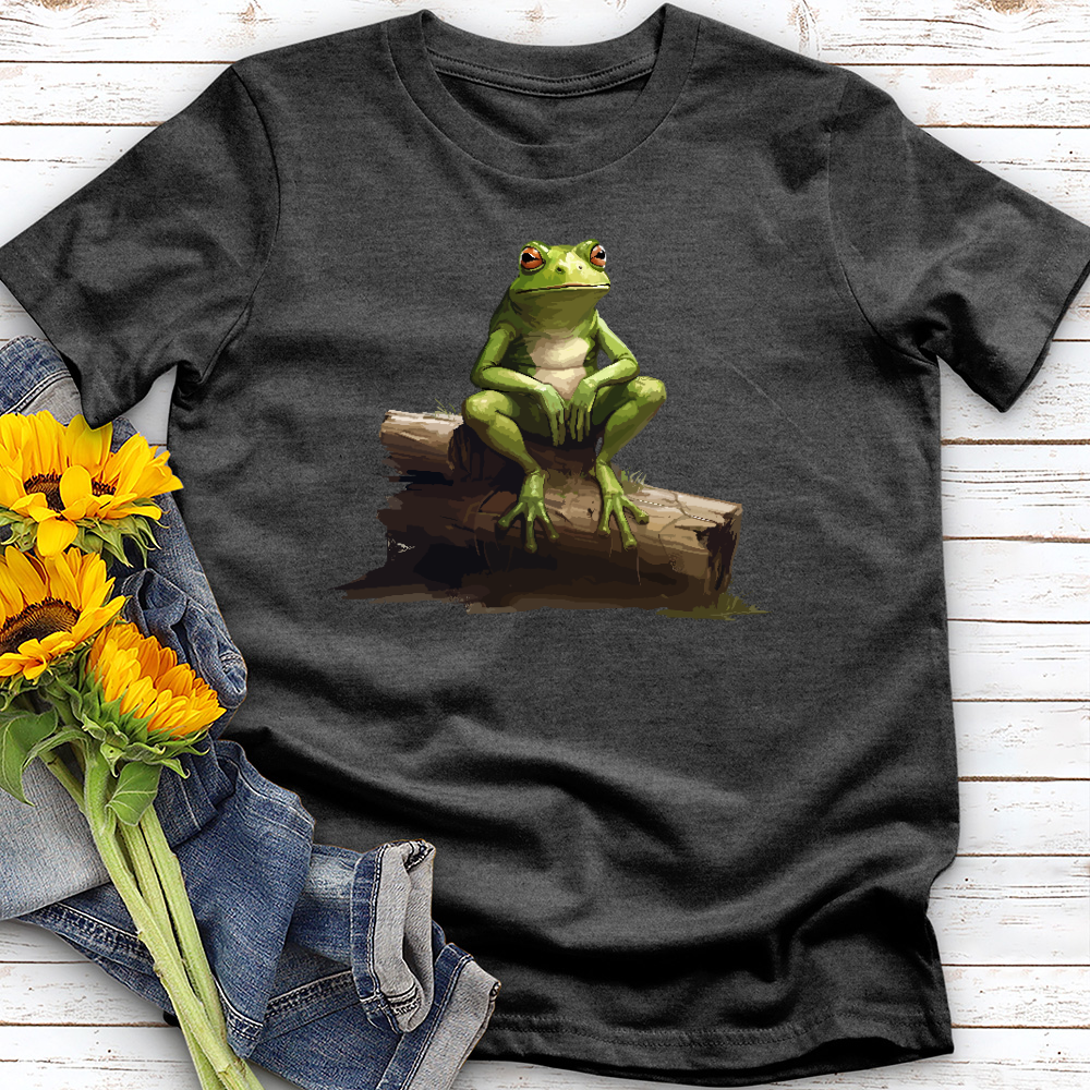 A Frog on A Log Tee