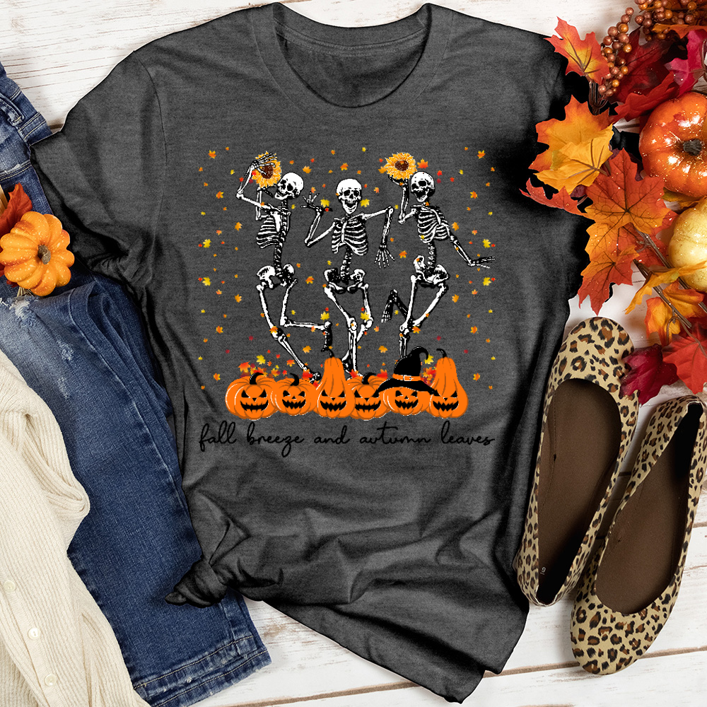 Fall Skeleton Tee