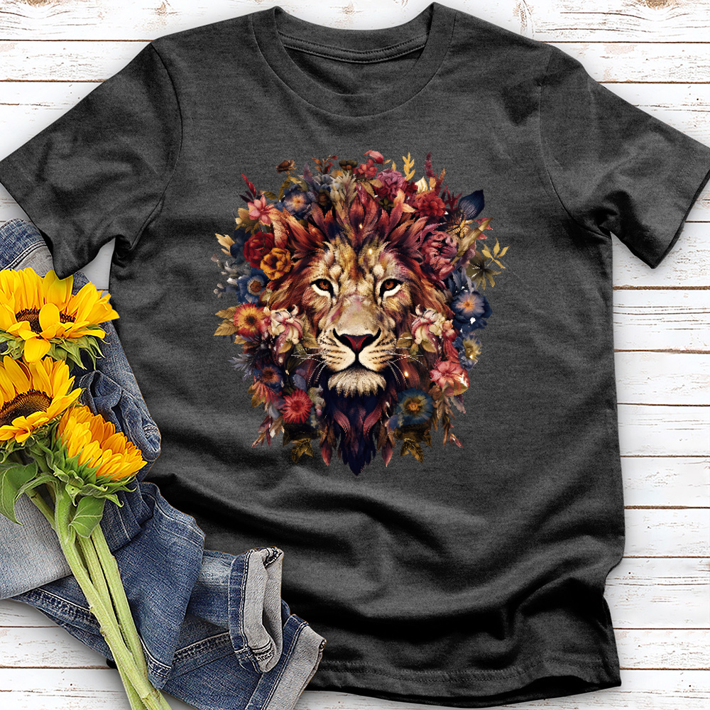 Floral Lion's Mane Tee