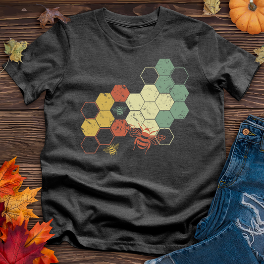Rainbow Honeycomb Tee