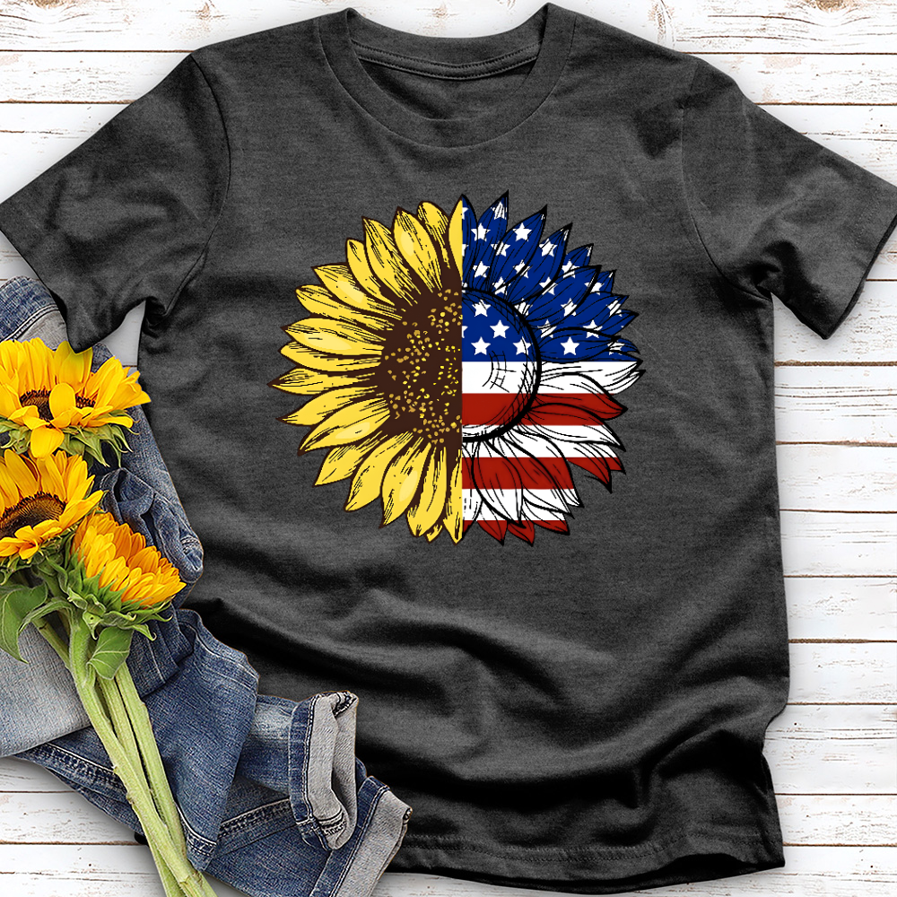 Patriot Sunflower Tee