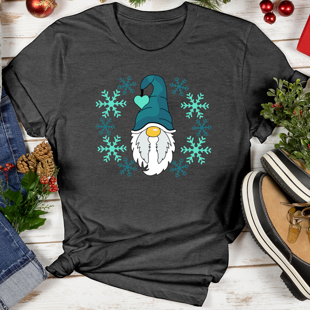 Snowfall Gnome Softstyle Tee