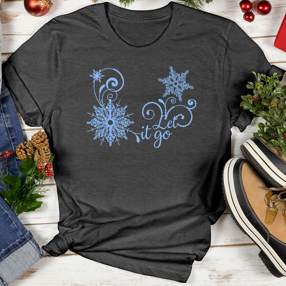 Let it Go Snow Softstyle Tee