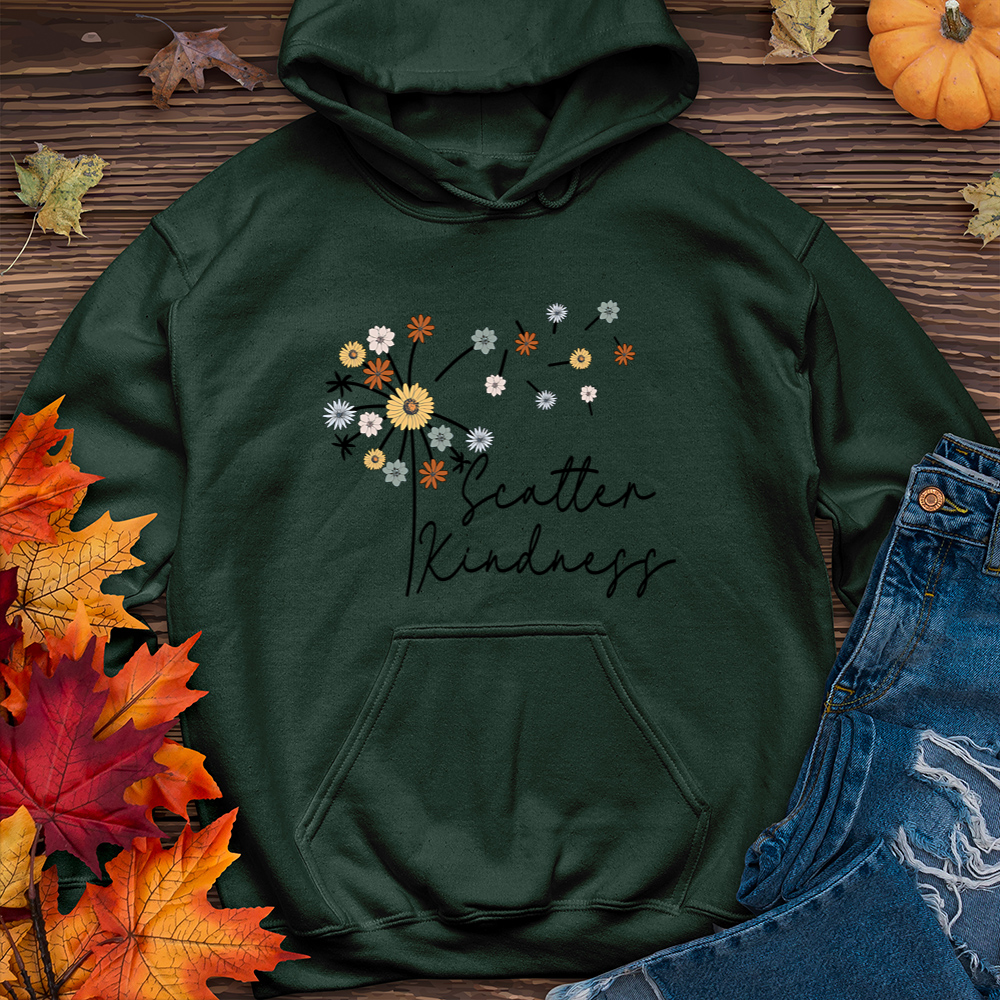 Scatter Kindness Color Dandelion Hoodie