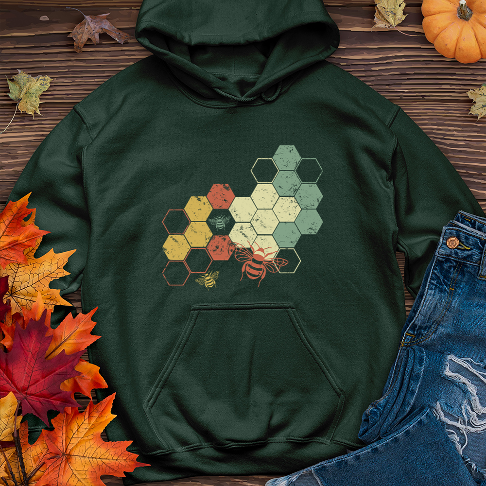 Rainbow Honeycomb Hoodie