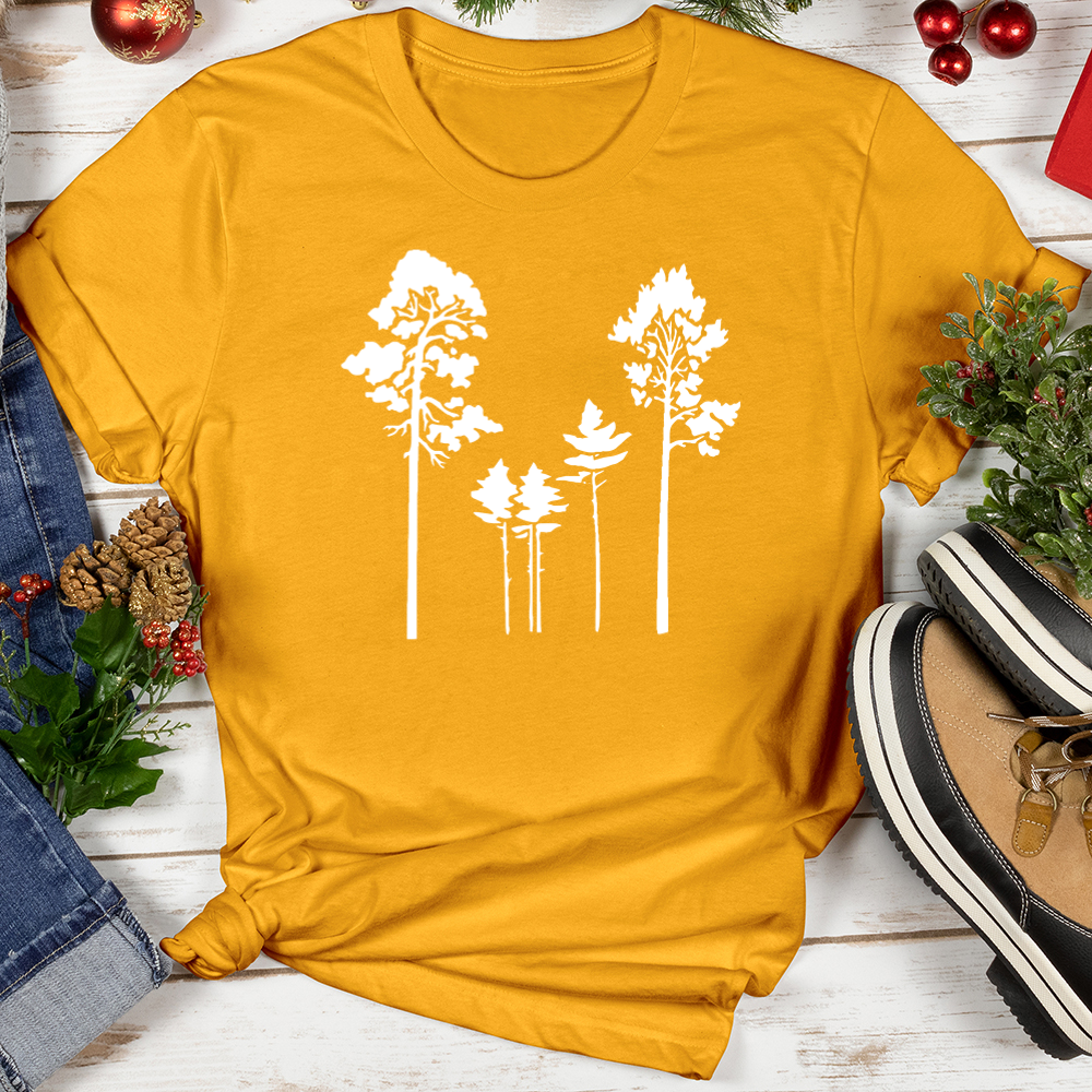 Rocky Mountain Trees Softstyle Tee