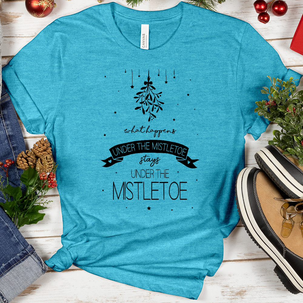 VIP What Happens Under the Mistletoe 01 Tee