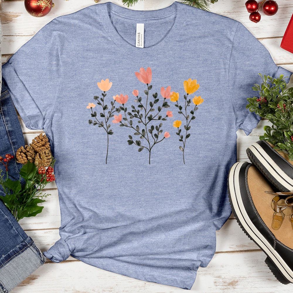 Pastel Flowers Tee