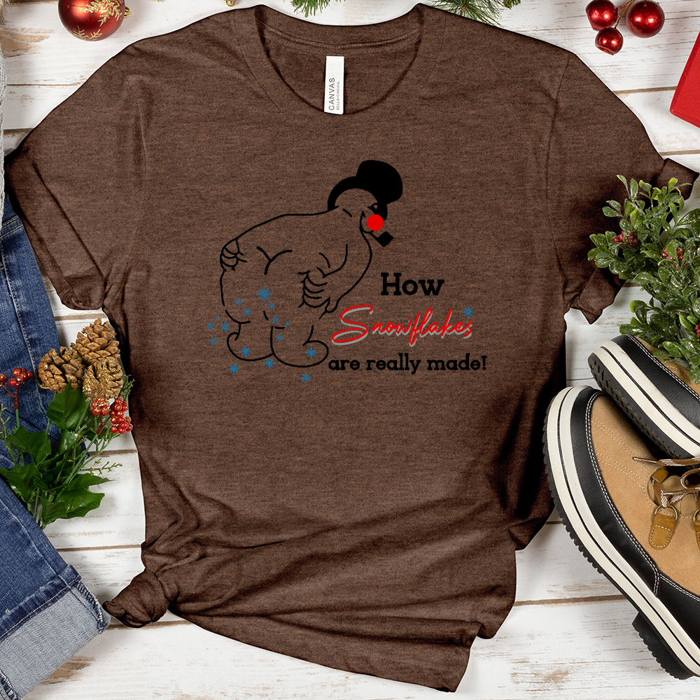 How Snowflakes Are Made Tee