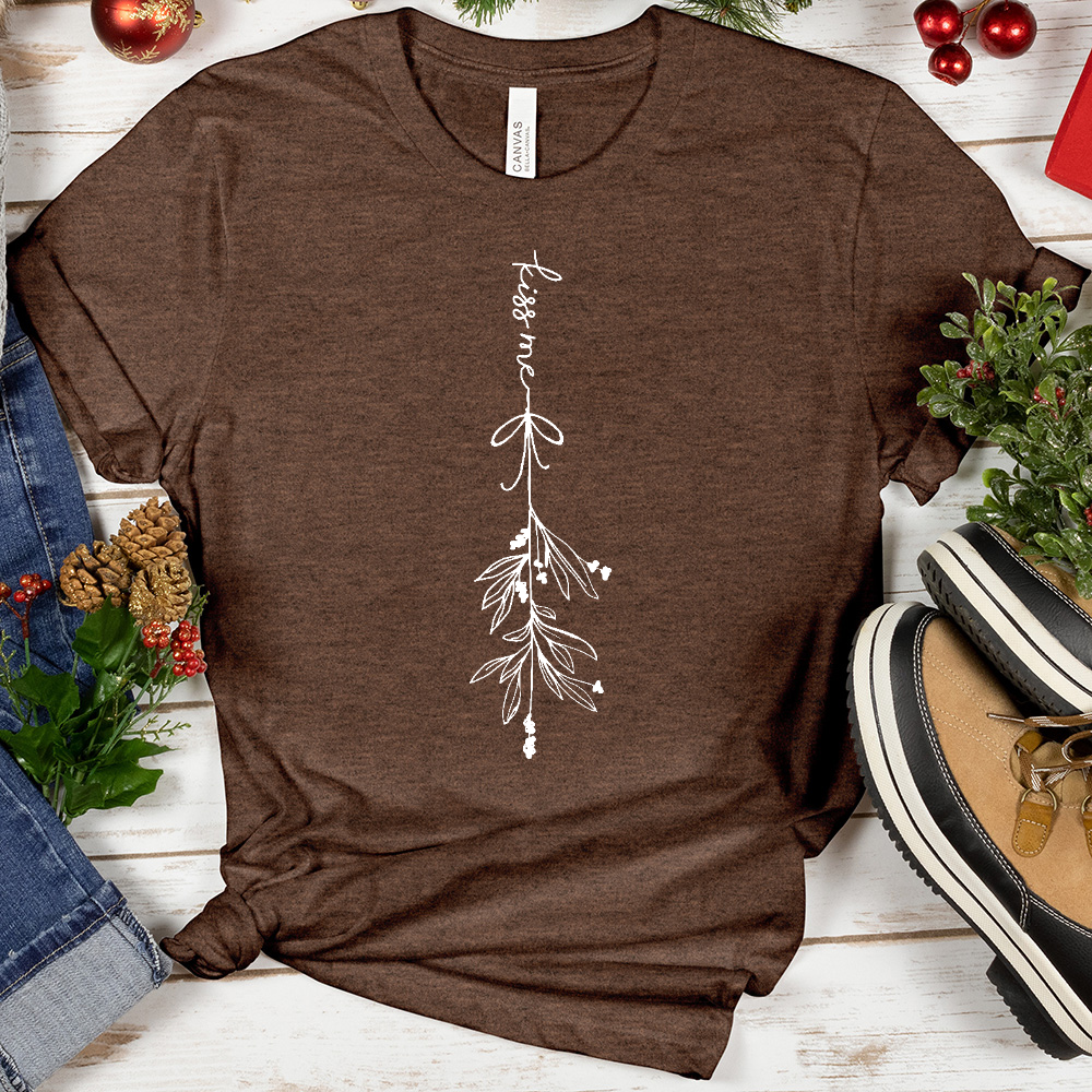 VIP Kiss Me Mistletoe Tee