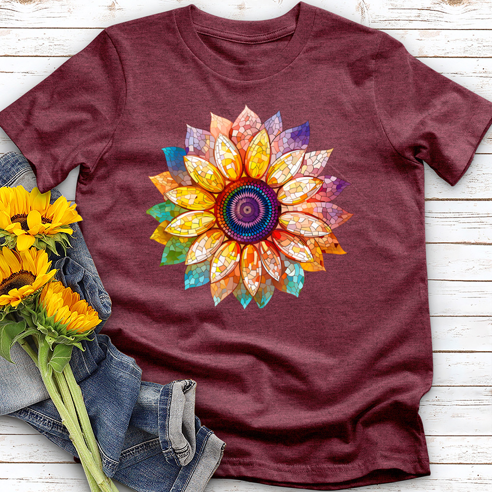 Colorful Sunflower Tee