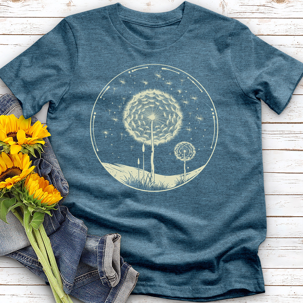 Midnight Dandelions Tee