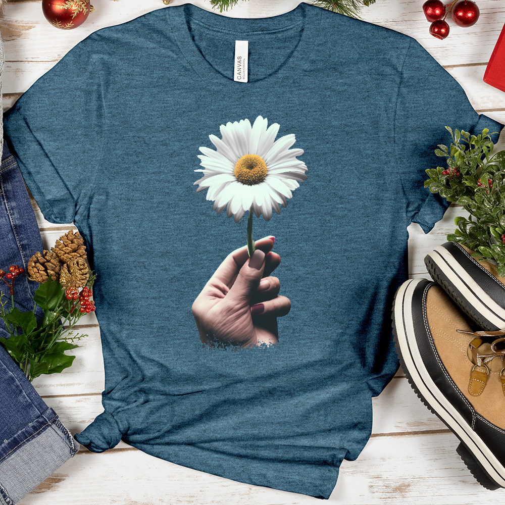 Hand Picked Daisy Tee