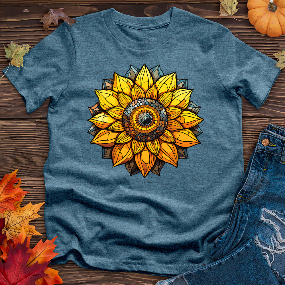 Vibrant Tile Sunflower Tee