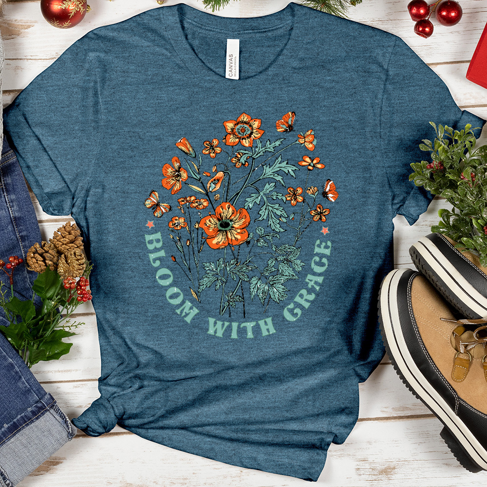 Bloom with Grace Tee