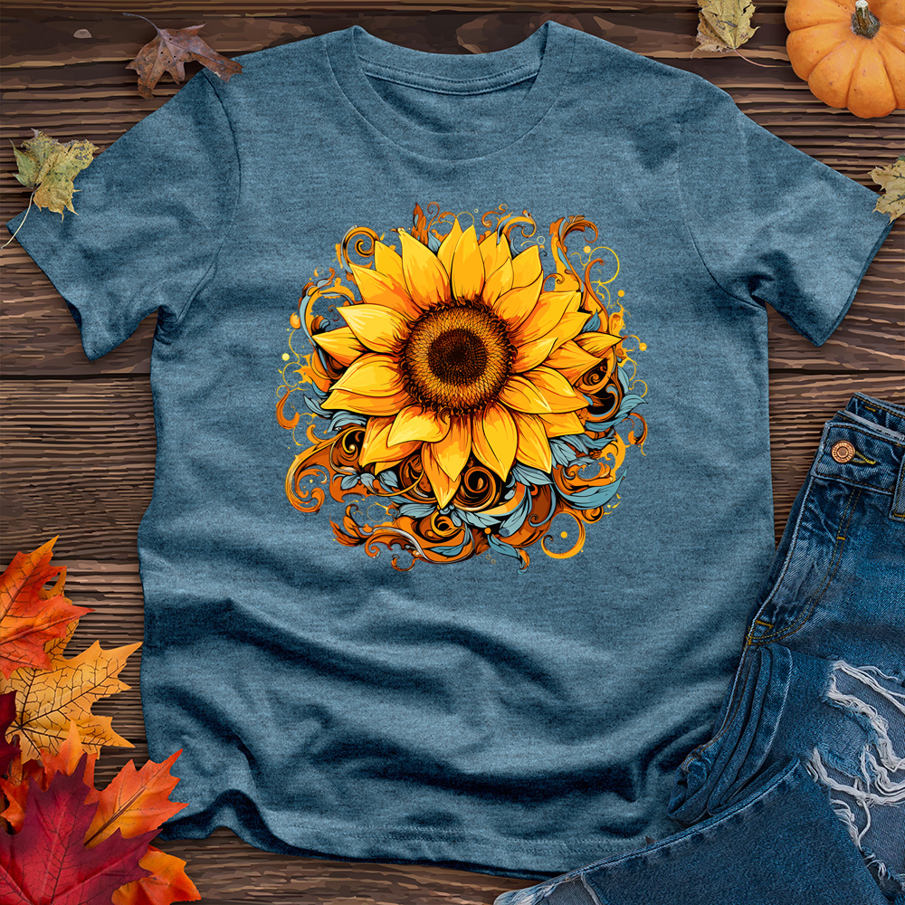 Rippling Sunflower Tee