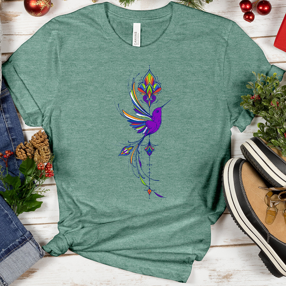 Ornate Hummingbird Tee