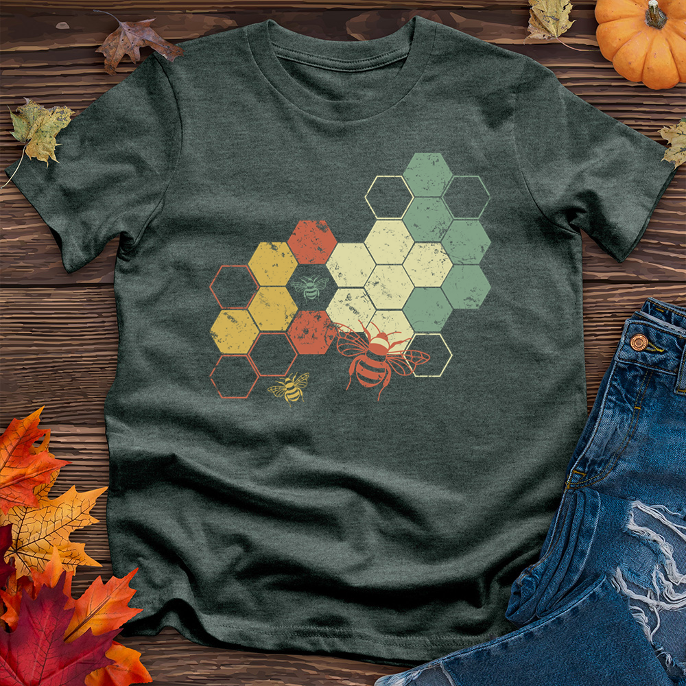 Rainbow Honeycomb Tee