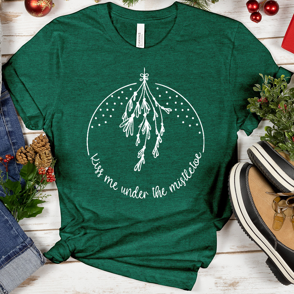 VIP Kiss Me Under the Mistletoe Tee
