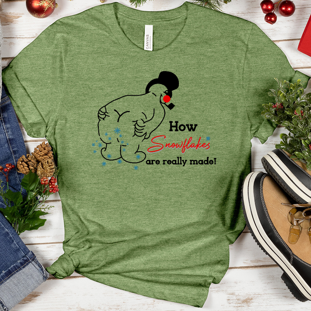 How Snowflakes Are Made Tee