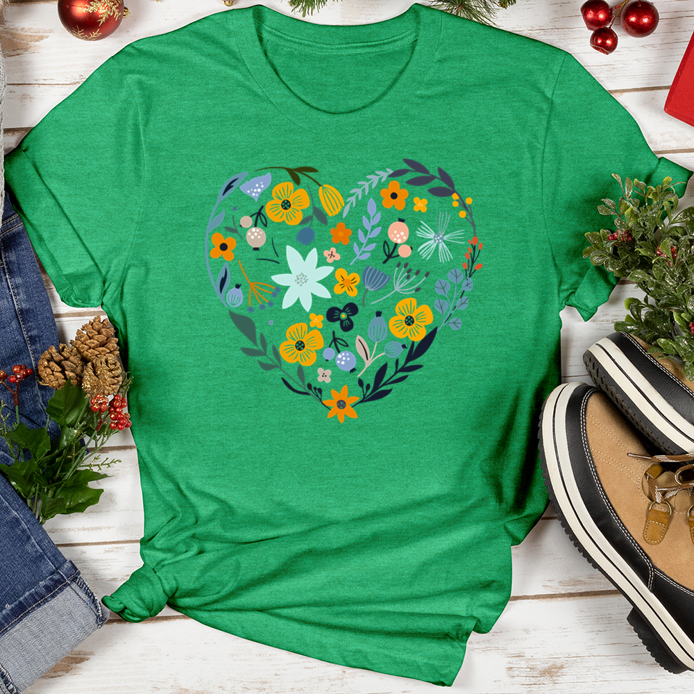 Floral Love Softstyle Tee