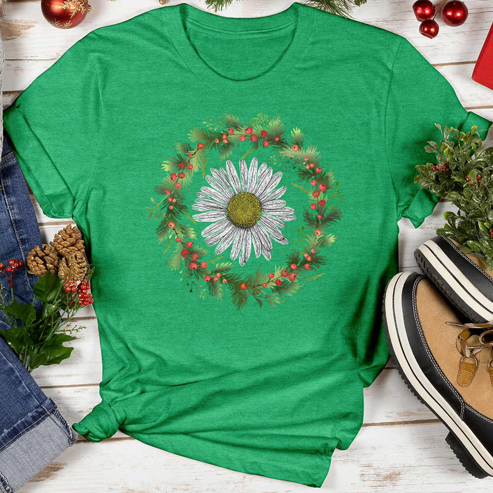 Christmas Lights Daisy Softstyle Tee