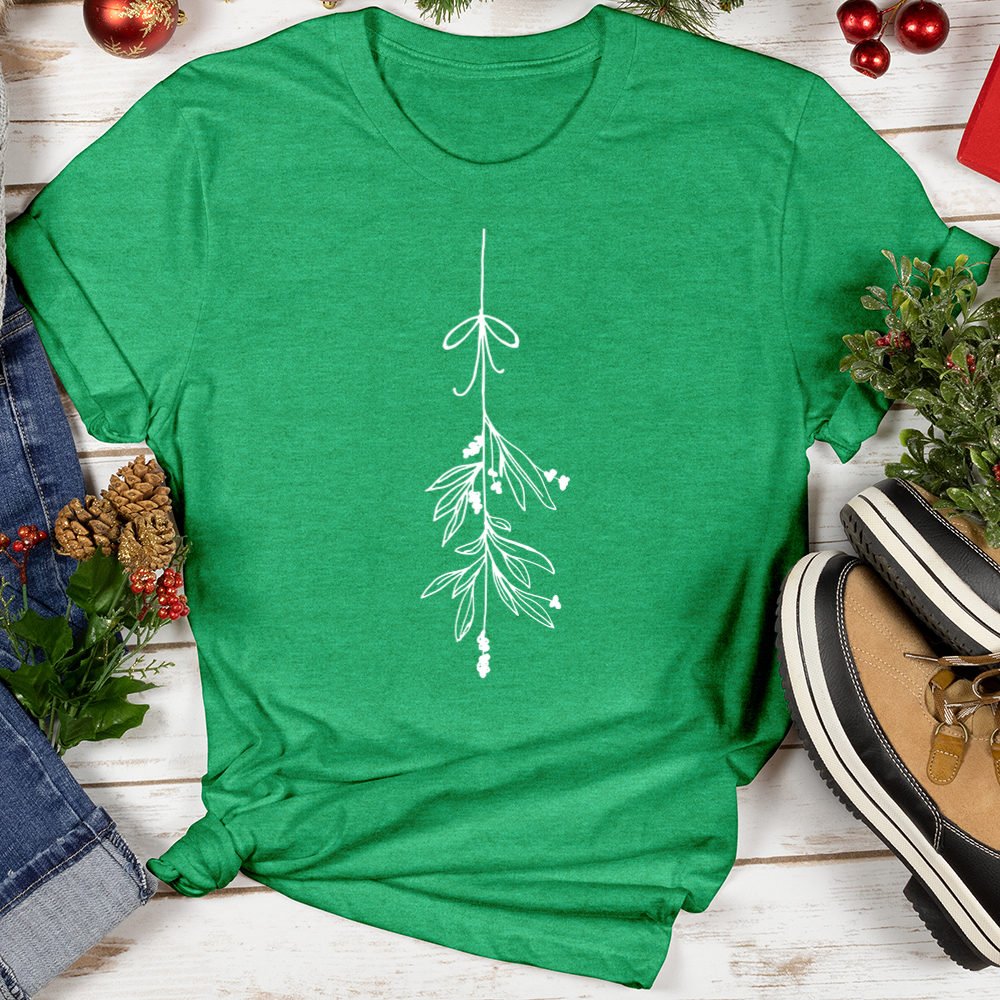Artistic Mistletoe Softstyle Tee
