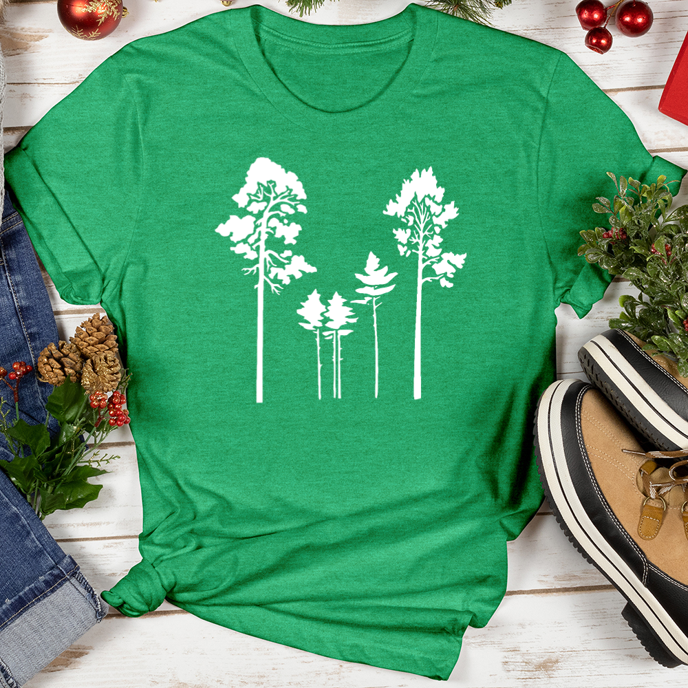 Rocky Mountain Trees Softstyle Tee