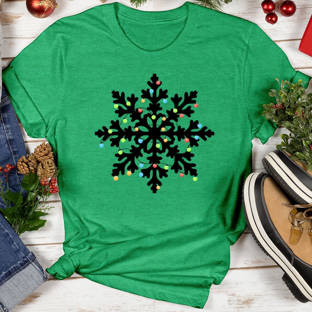 Snowflake Lights Softstyle Tee