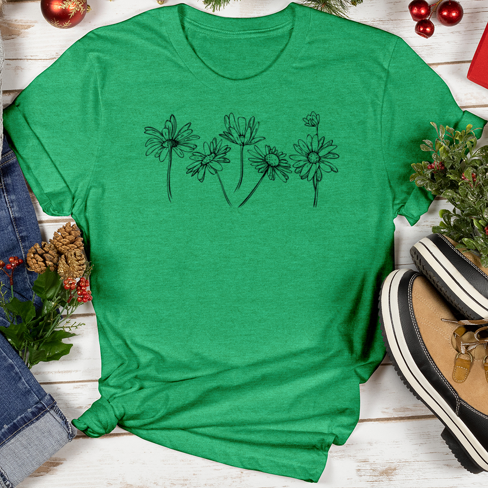 Daisy Minimalist Softstyle Tee