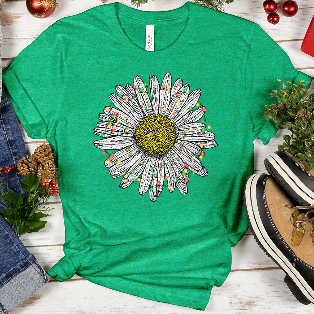 Christmas Daisy Tee