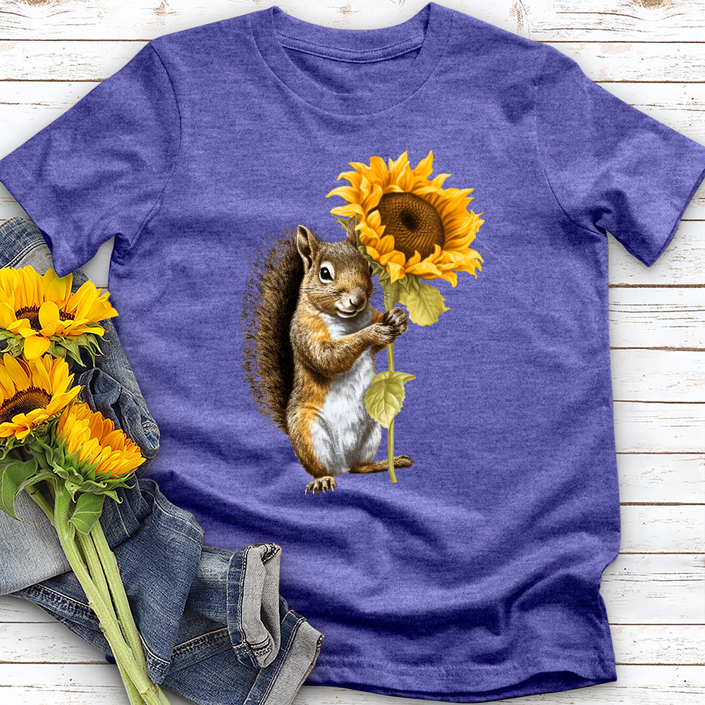 Sunflower Squirrel Tee