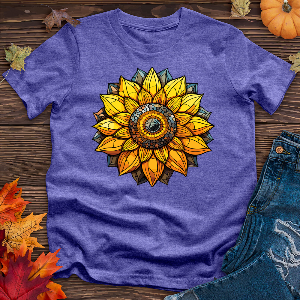 Vibrant Tile Sunflower Tee