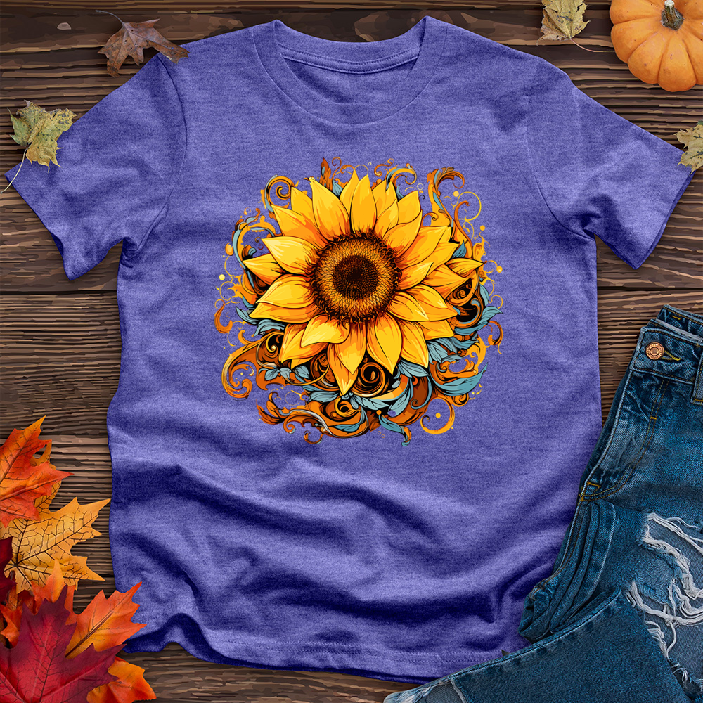 Rippling Sunflower Tee