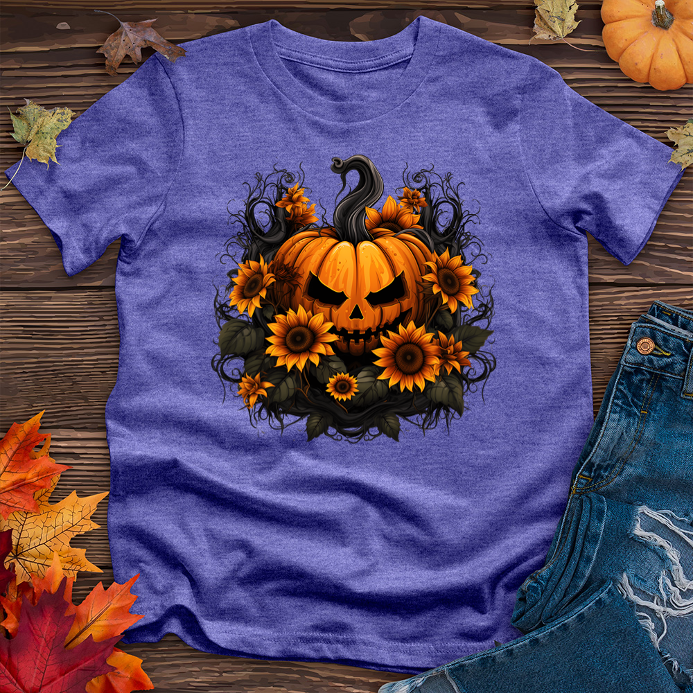 Sunflower Pumpkin Heathered Tee