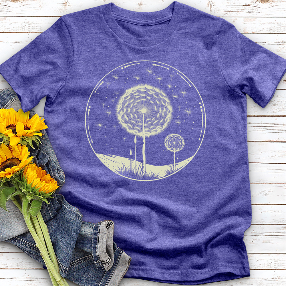 Midnight Dandelions Tee